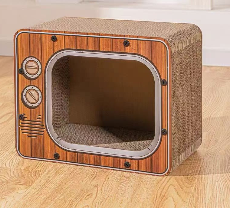 Drapak dla kota w kształcie telewizora