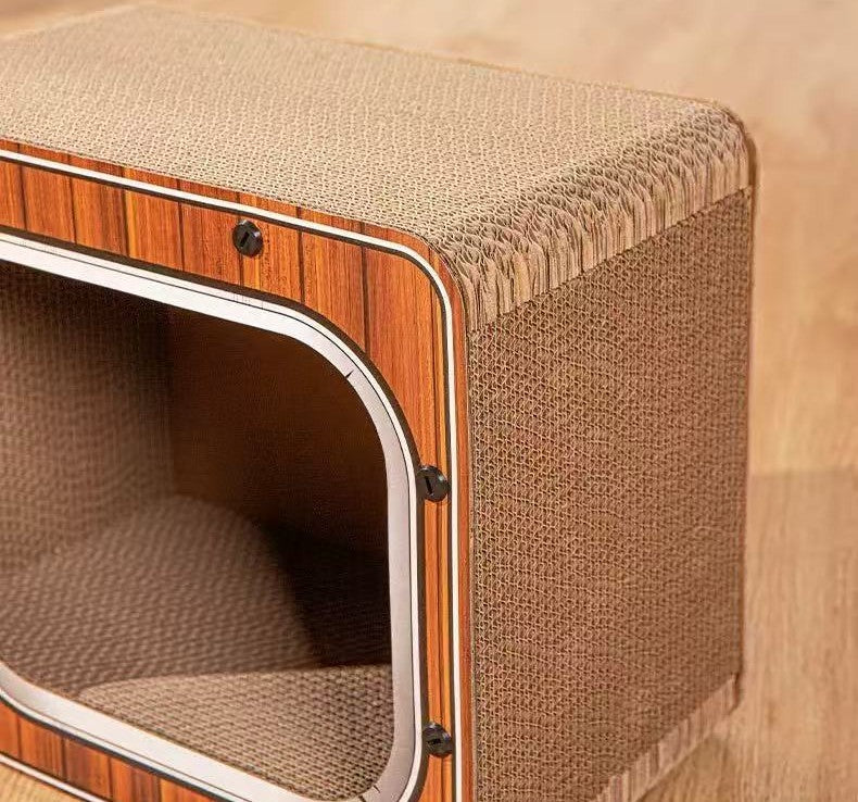 Drapak dla kota w kształcie telewizora