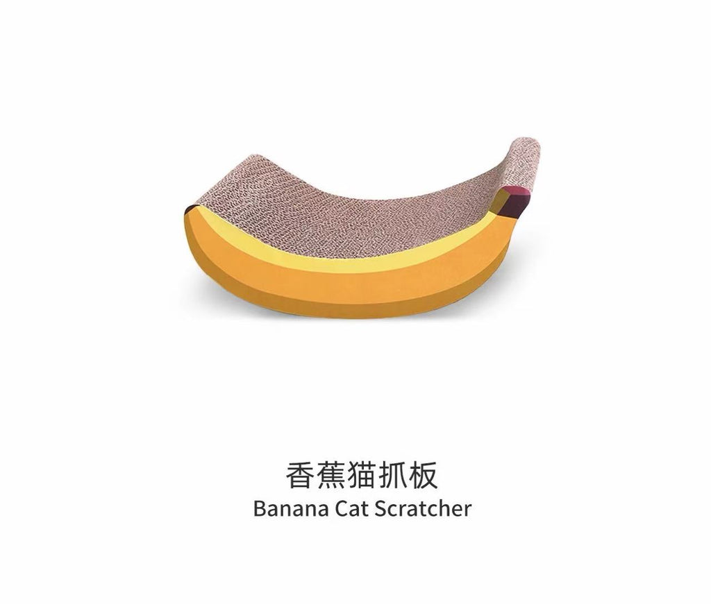 Drapak dla kota w kształcie banana
