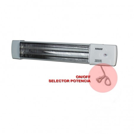 Grzejnik Halogenowy Ścienny Promiennik 1200W